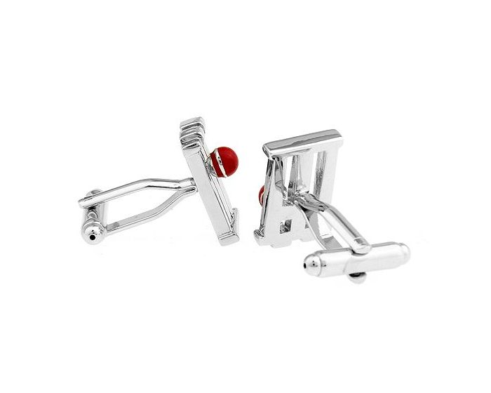 Cricket Wickets & Ball Cufflinks - SHOPWITHSTYLE