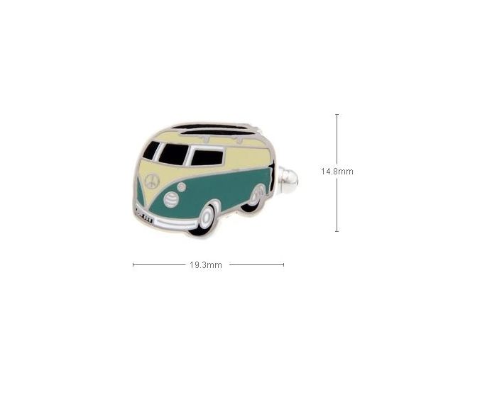 Classic Camper Van Cufflinks - SHOPWITHSTYLE
