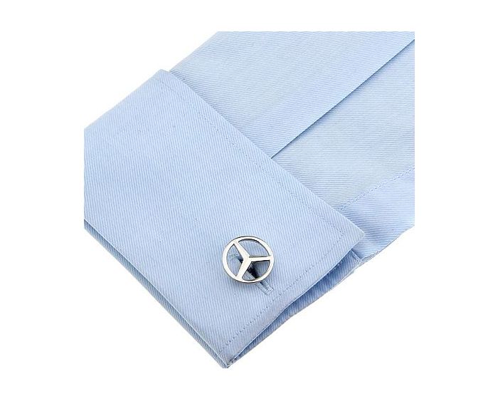 Mercedes Benz Badge Cufflinks - SHOPWITHSTYLE
