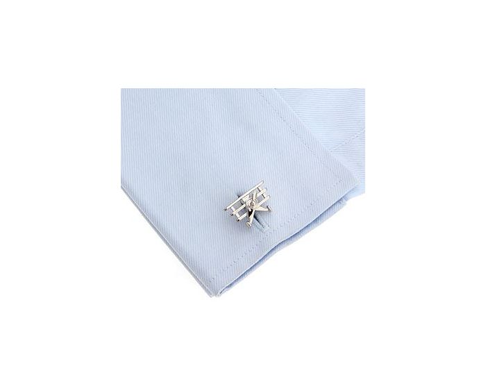 Triplane Cufflinks - SHOPWITHSTYLE