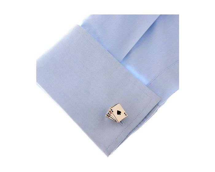 Four of a Kind Aces Cufflinks - SHOPWITHSTYLE