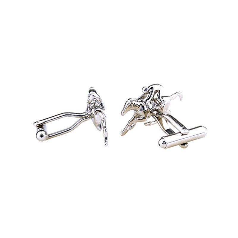 Durby Horse with Jockey Cufflinks - SHOPWITHSTYLE