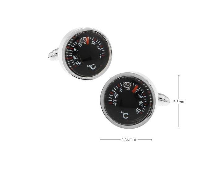 Thermometer Cufflinks - SHOPWITHSTYLE