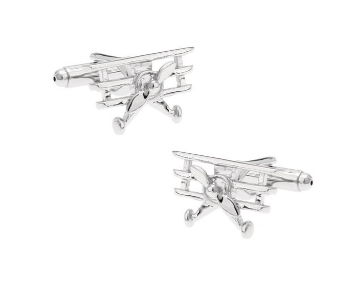 Triplane Cufflinks - SHOPWITHSTYLE