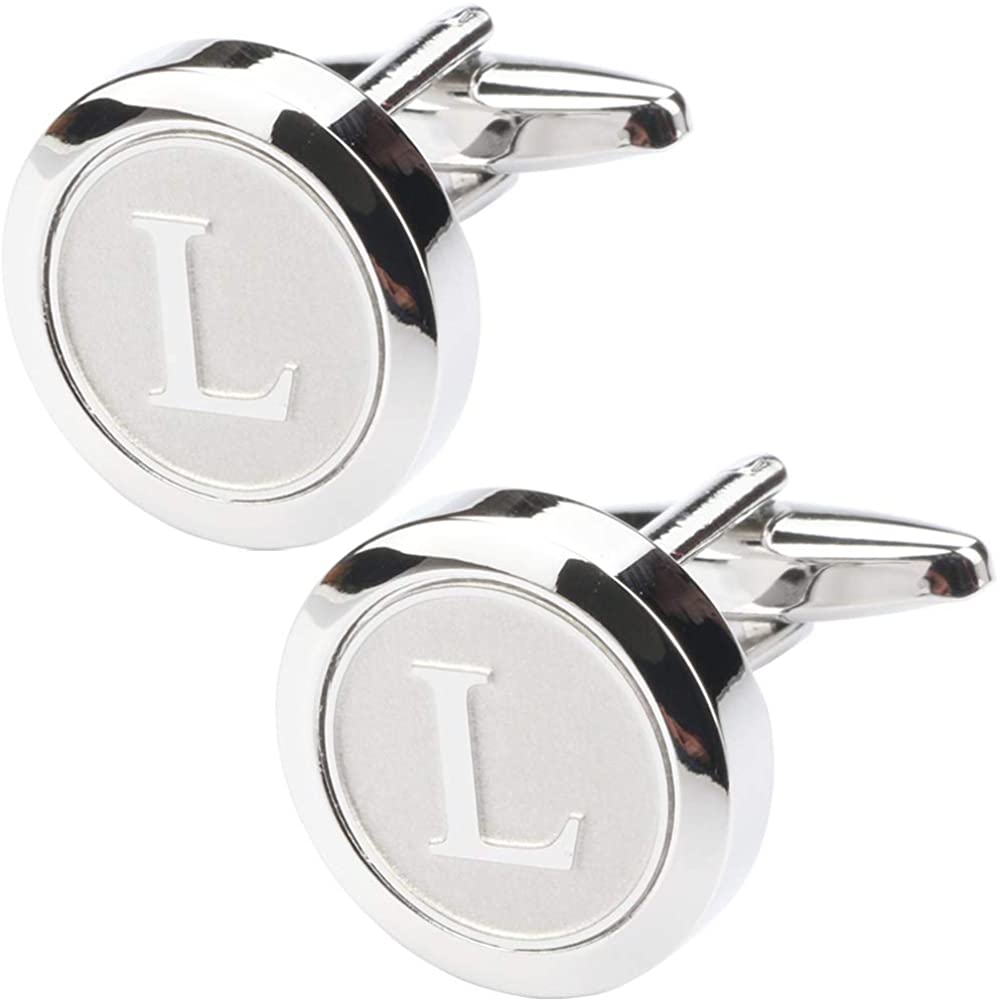 Initial Alphabet Letter Cufflinks