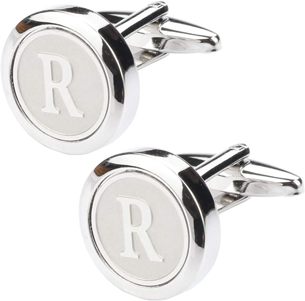 Initial Alphabet Letter Cufflinks