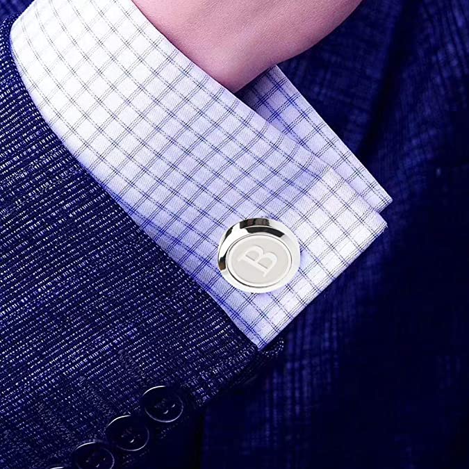 Initial Alphabet Letter Cufflinks