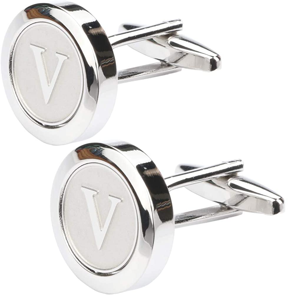 Initial Alphabet Letter Cufflinks