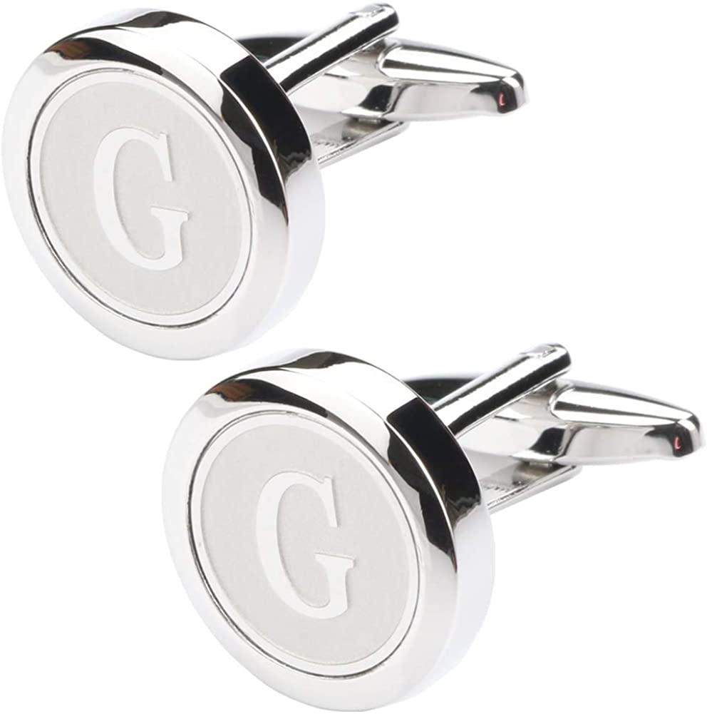 Initial Alphabet Letter Cufflinks