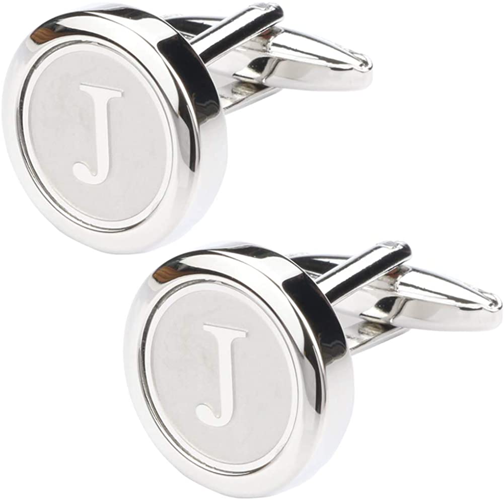 Initial Alphabet Letter Cufflinks