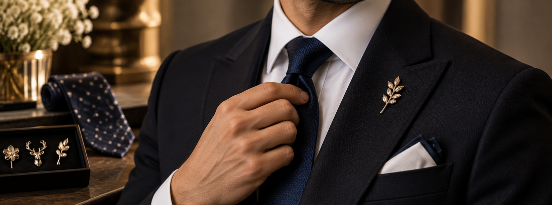Should Your Lapel Pin Match Your Tie? A Guide to Matching Them Correctly