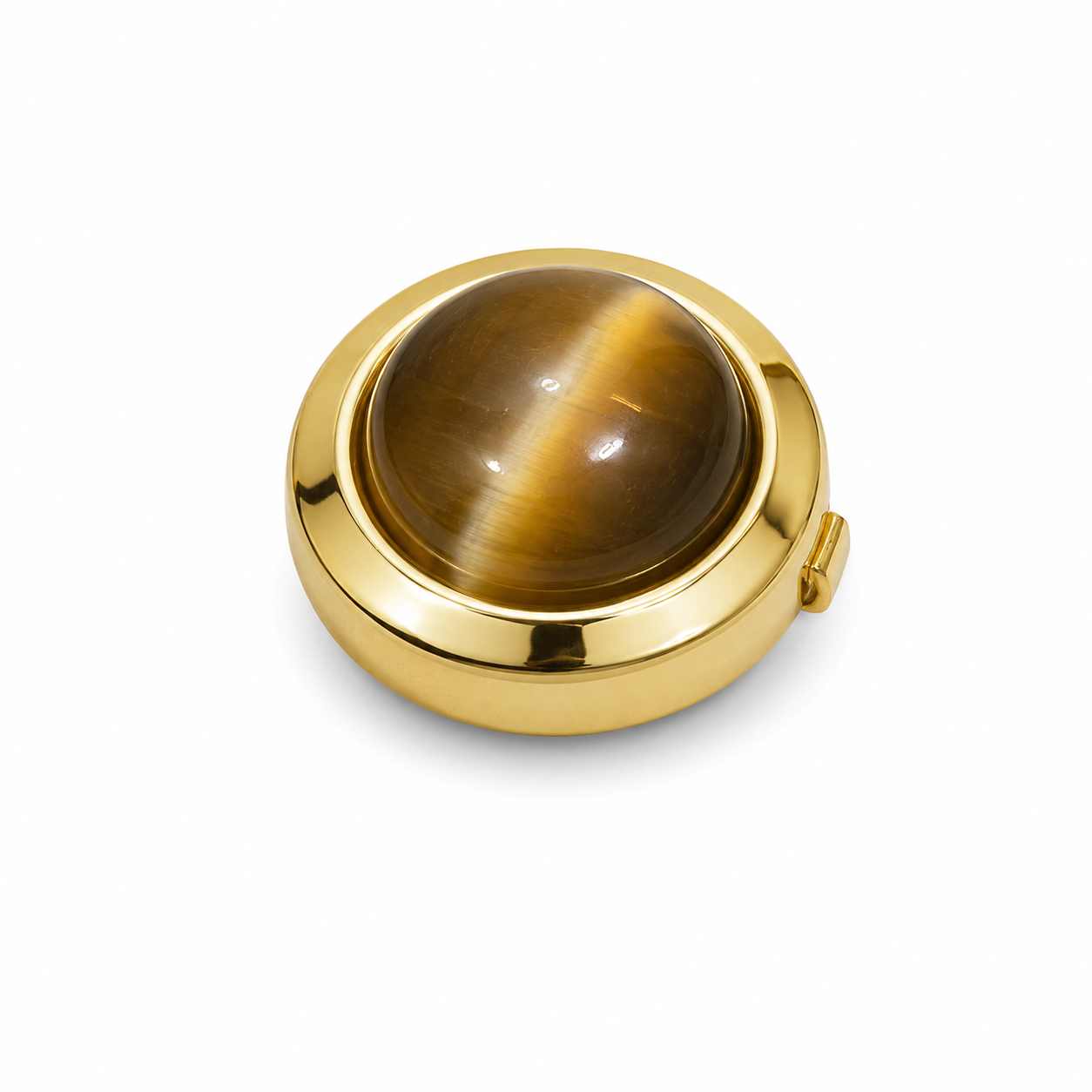 The Tigerstone Gold Button Cover - Model