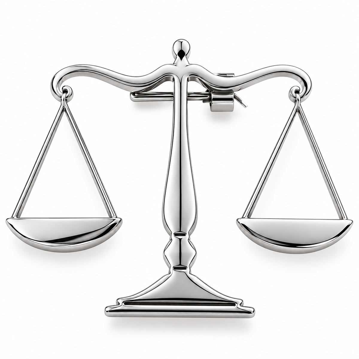 Albetro The Advocate Argent silver scales brooch detailed view