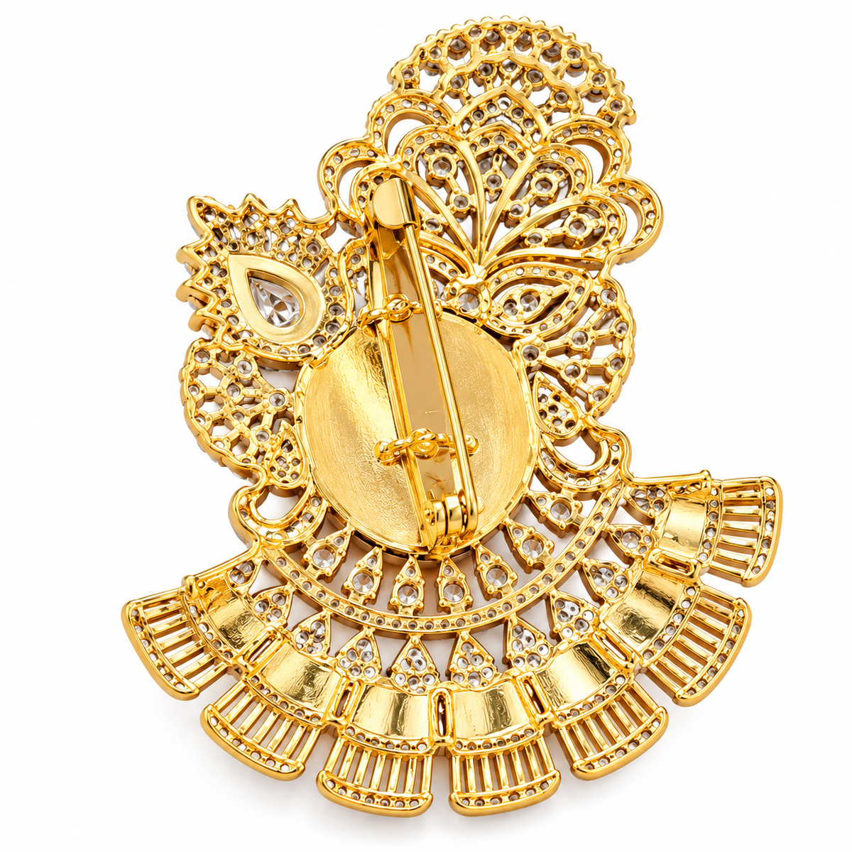 Shrinathji Manik brooch in Albetro signature gift box