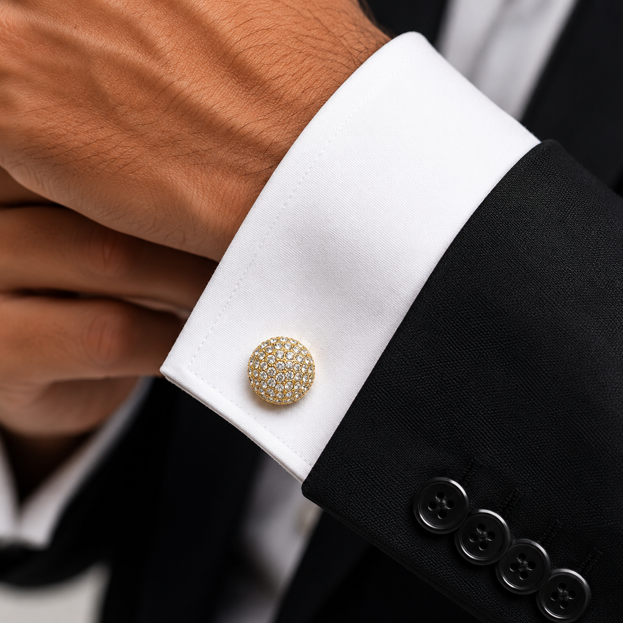 The Celestial Dome AD Stone Cufflinks - Model