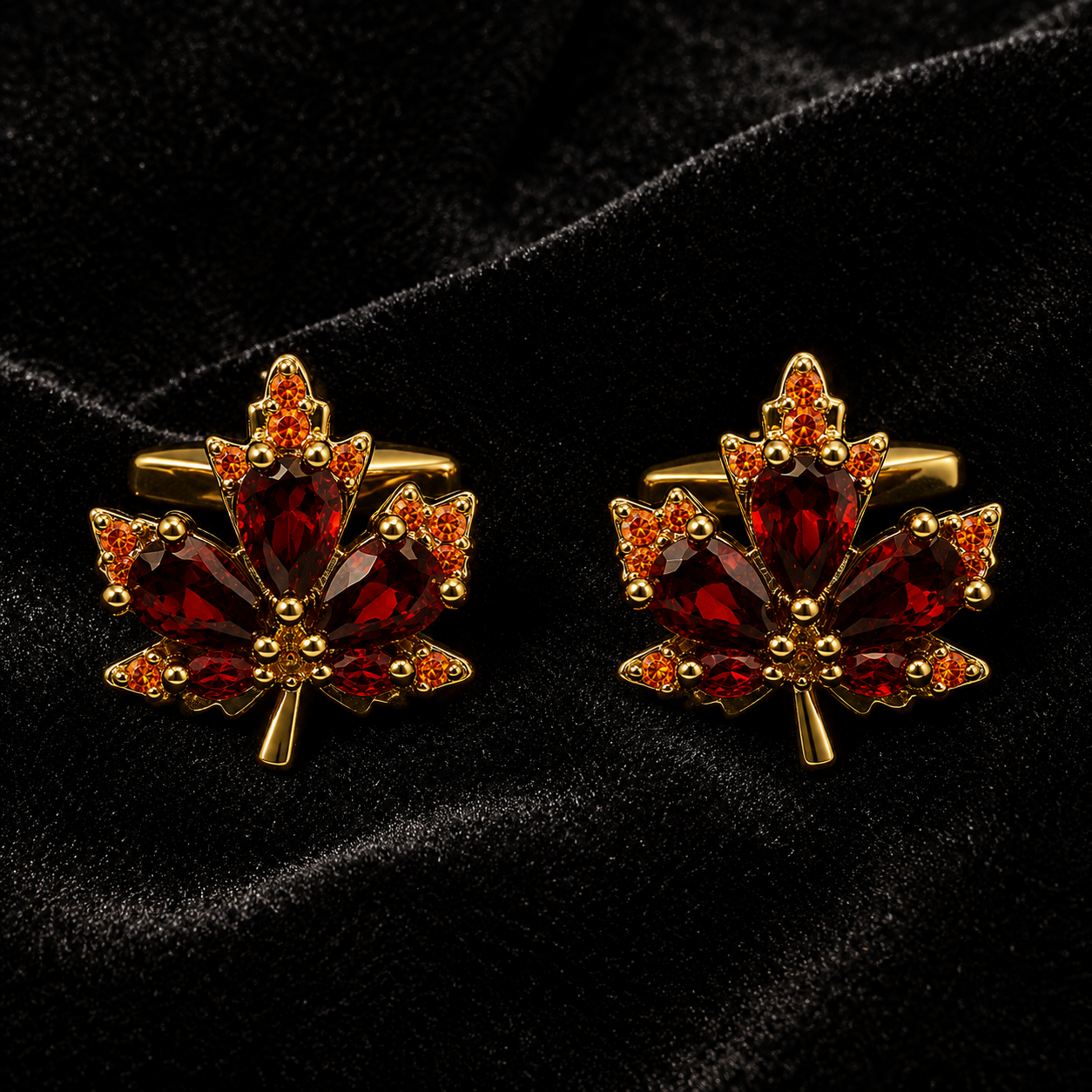 The Ember Jardin Cufflinks - Detail