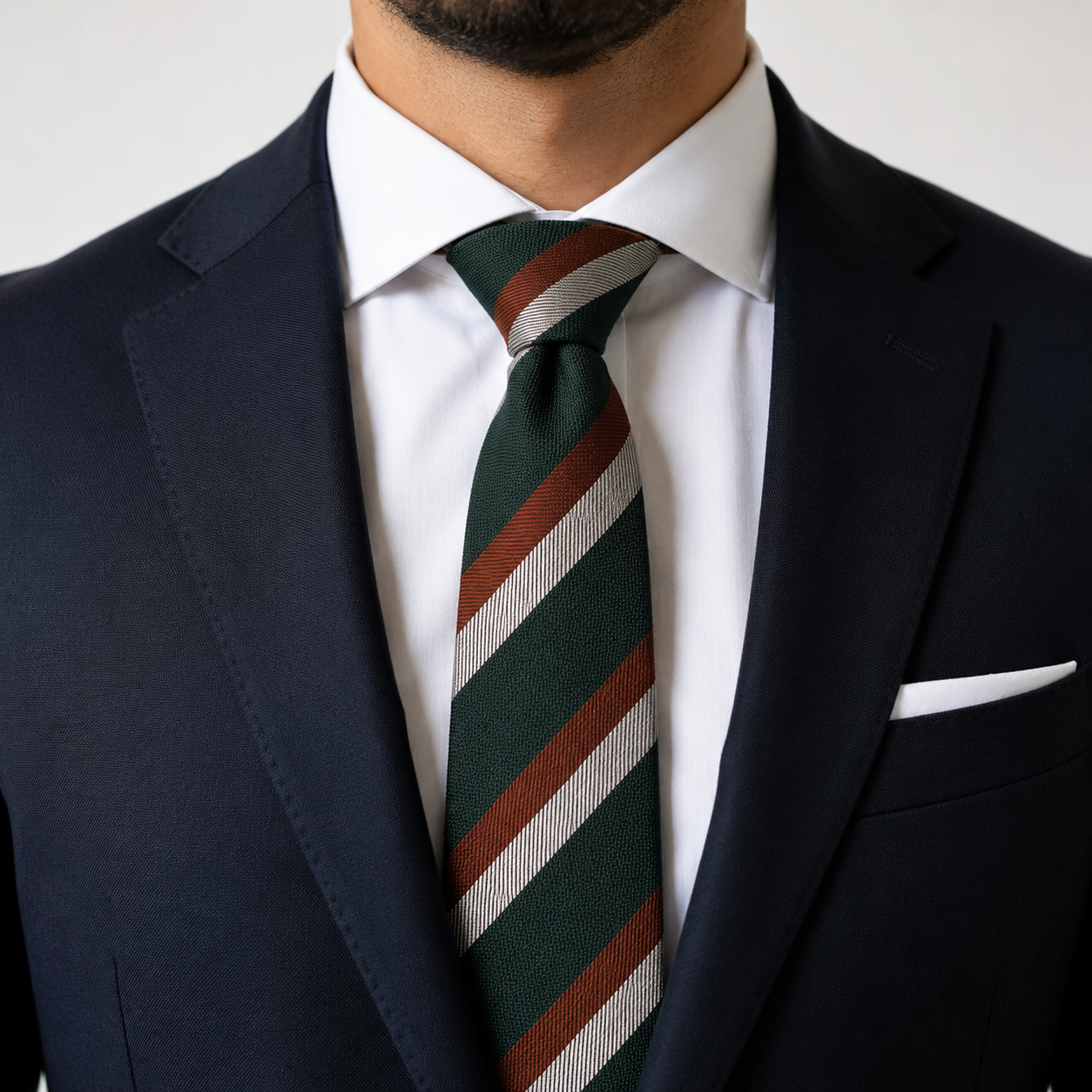 The Churchill Green Tie