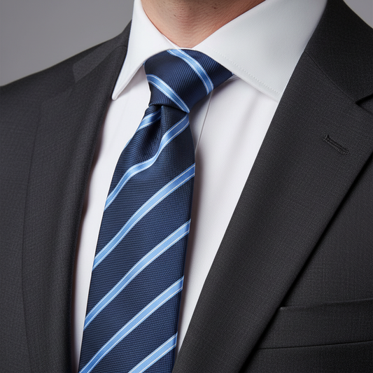 Albetro Skyline Stripe Tie