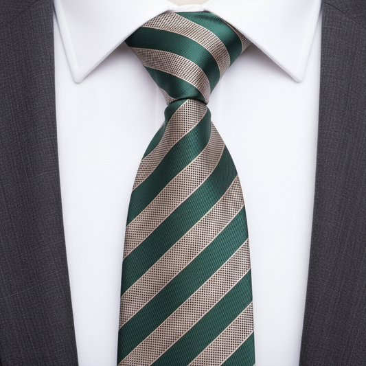 7 cm Cal Poly & Dutch White Stripe Tie