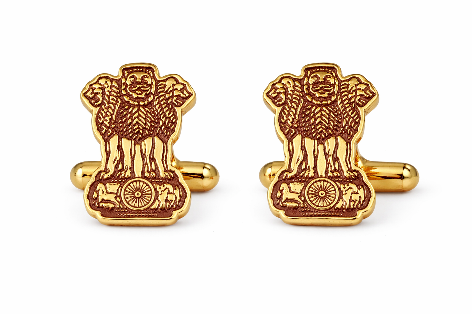 Ashoka Emblem Cufflinks