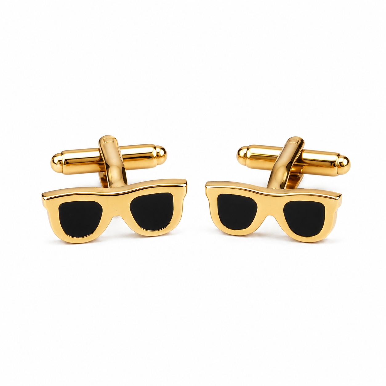 Gold Sunglasses Cufflinks