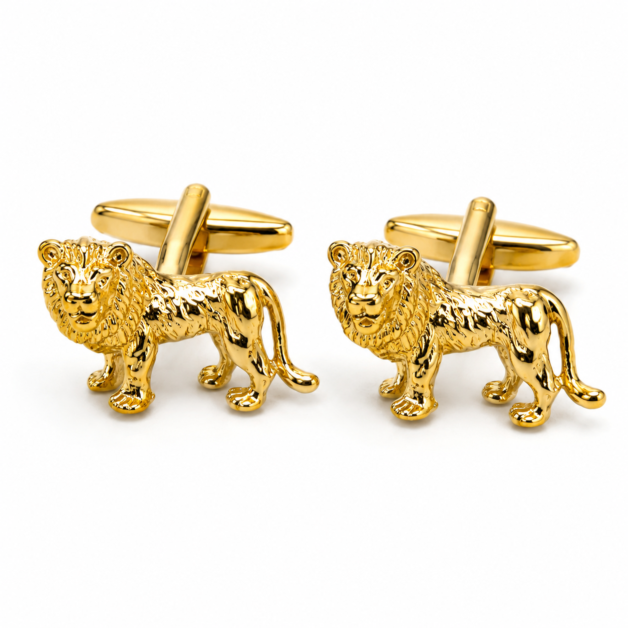 Lion Gold Cufflinks