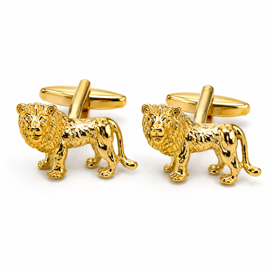Lion Gold Cufflinks
