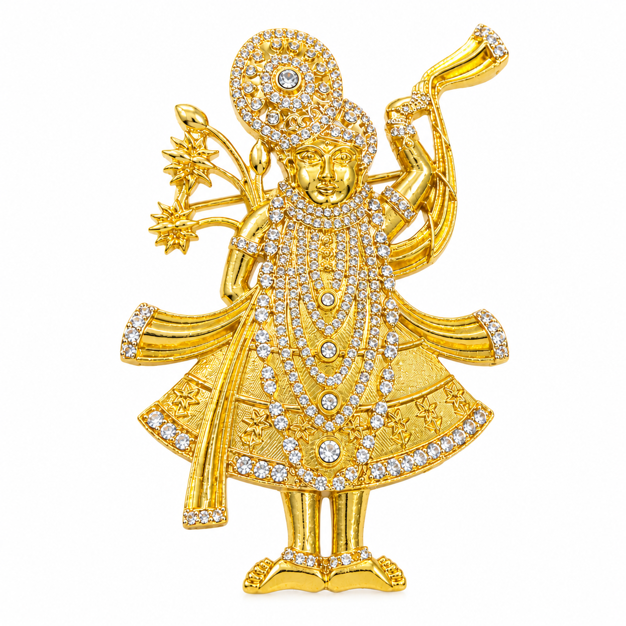 Shrinathji Divine Brooch