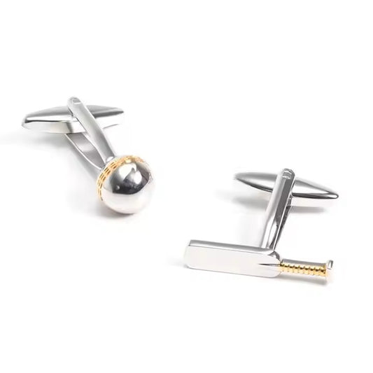 Cricket Bat and Ball Cufflinks - SHOPWITHSTYLE