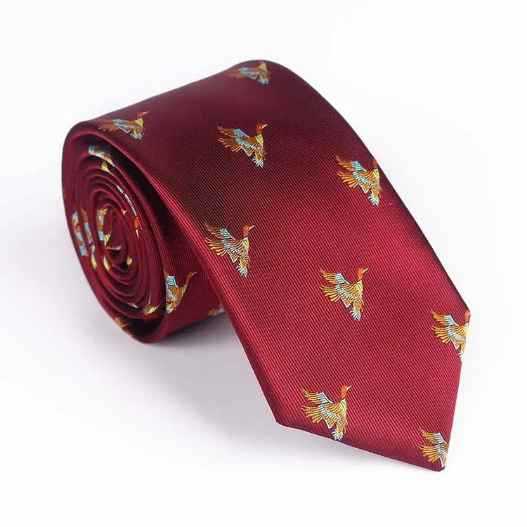 7cm Flying Duck Red Tie