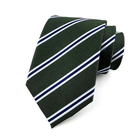 Forest Regent Stripe Necktie