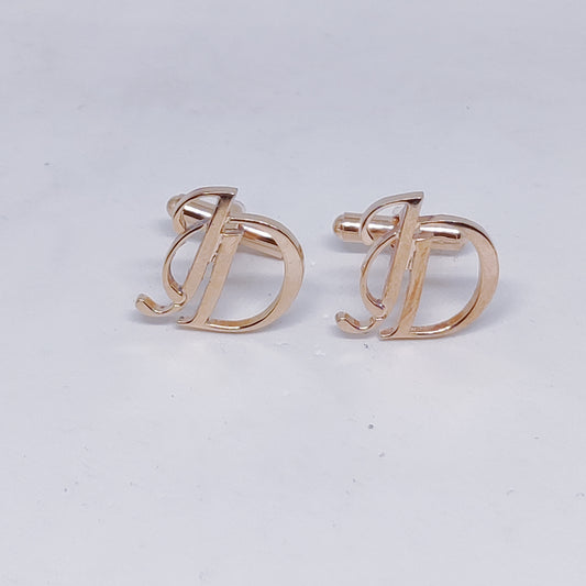 JD Double Initial Cufflinks