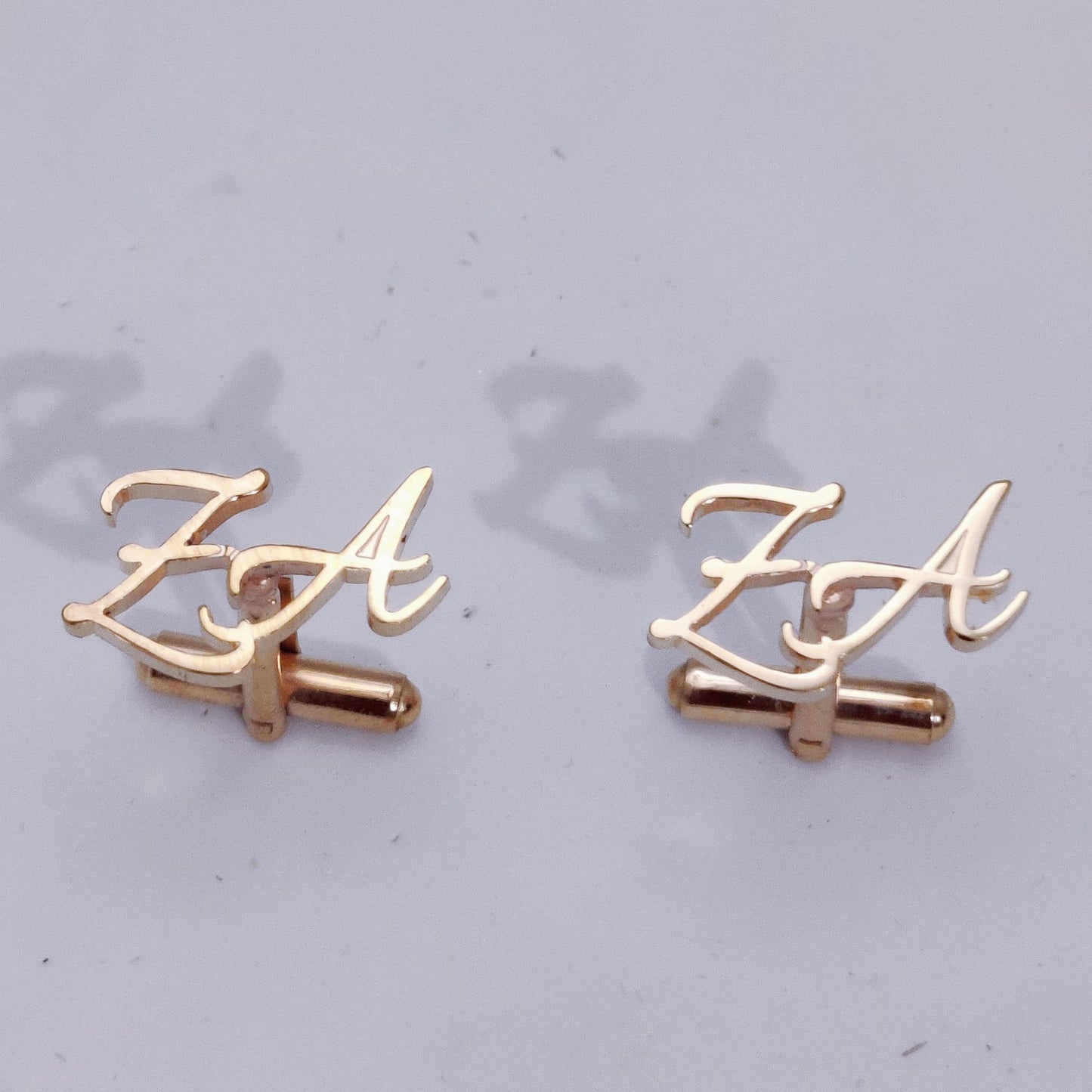 ZA Double Initial Cufflinks