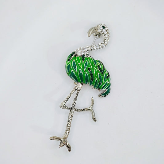 Flamingo Brooch