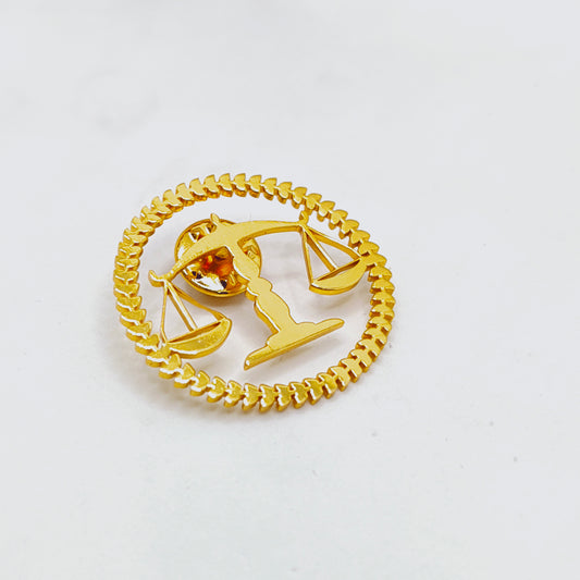 Scales of Justice Brooch – Classic Edition