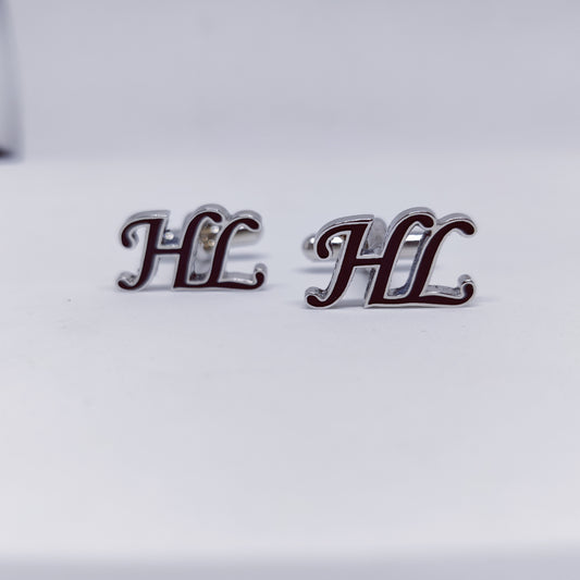 HL Double Initial Monogram Cufflinks