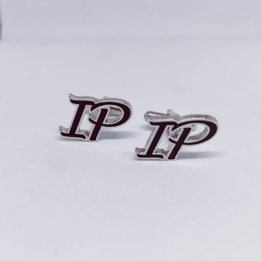 IP Double Initial Monogram Cufflinks