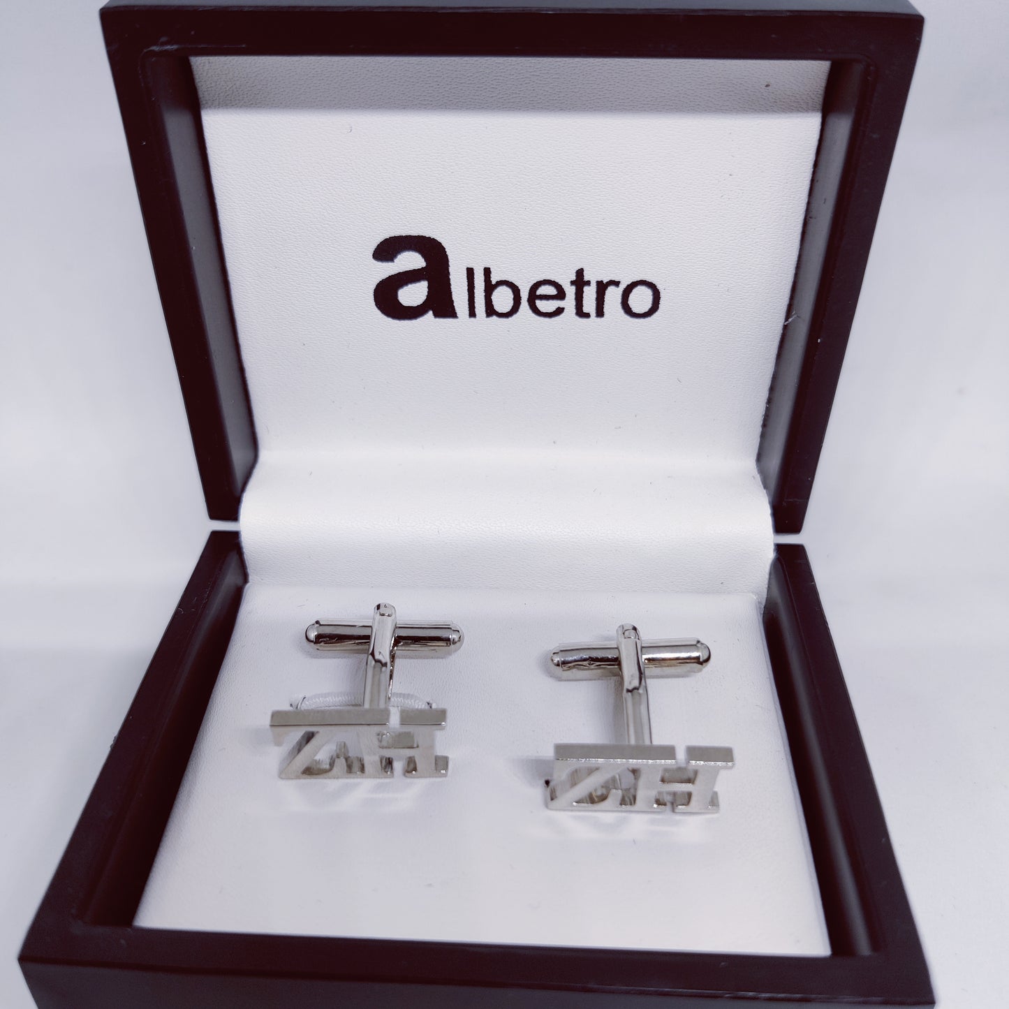 HZ ZH Double initial cufflinks