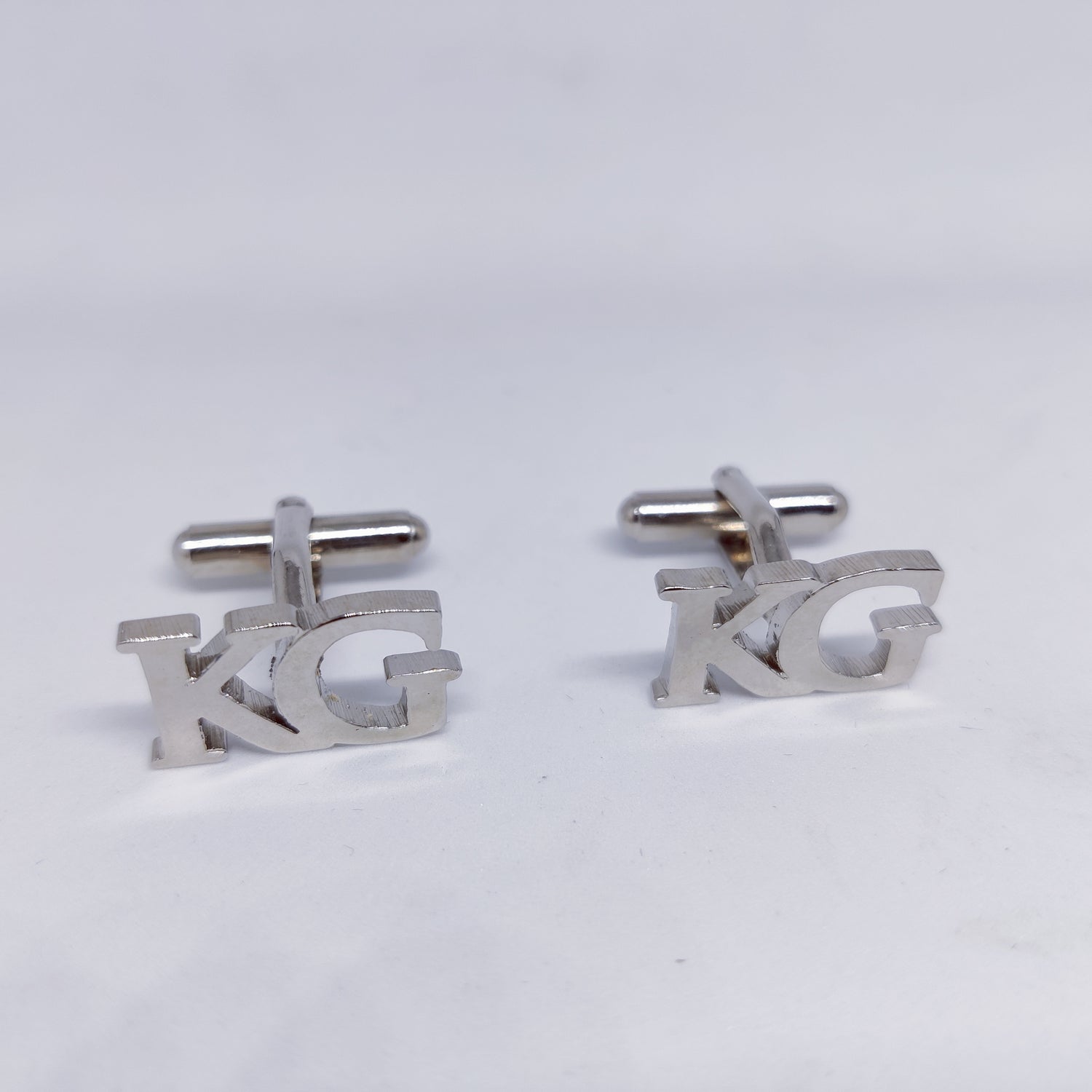 KG double initial cufflinks SHOPWITHSTYLE