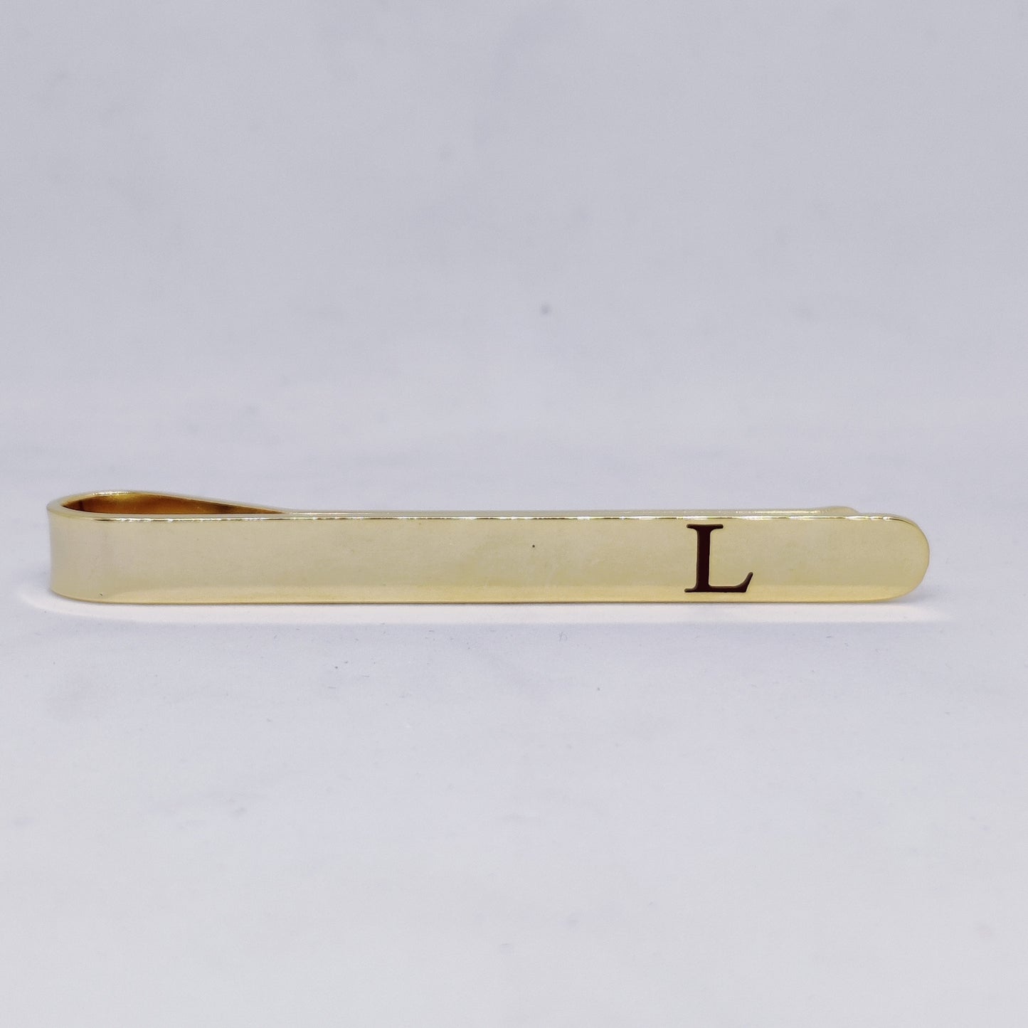 Personalized Initial Tie Clip