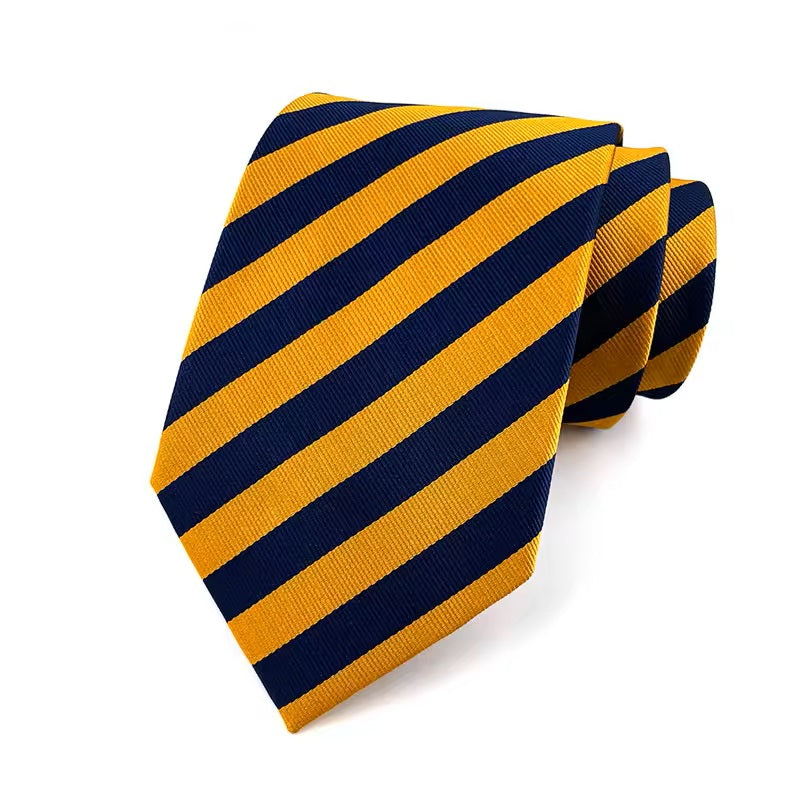 Oxford Gold Stripe Necktie