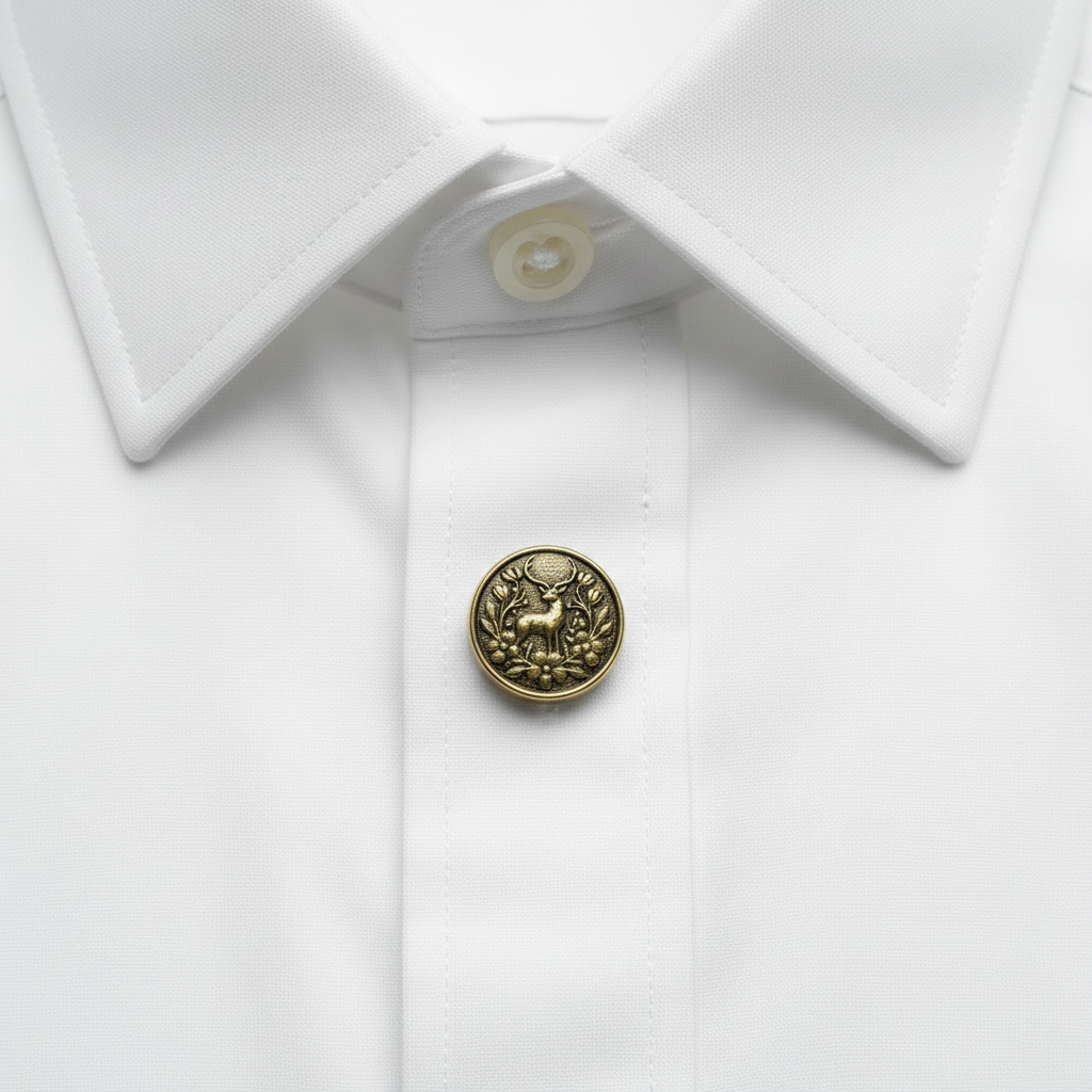 Regal Stag Heritage Button Cover