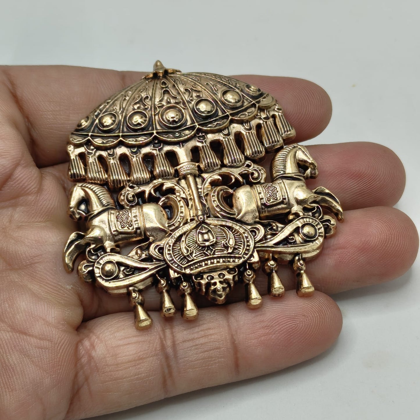 Royal Procession Chhatra Brooch