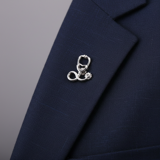 Stethoscope Lapel Pin