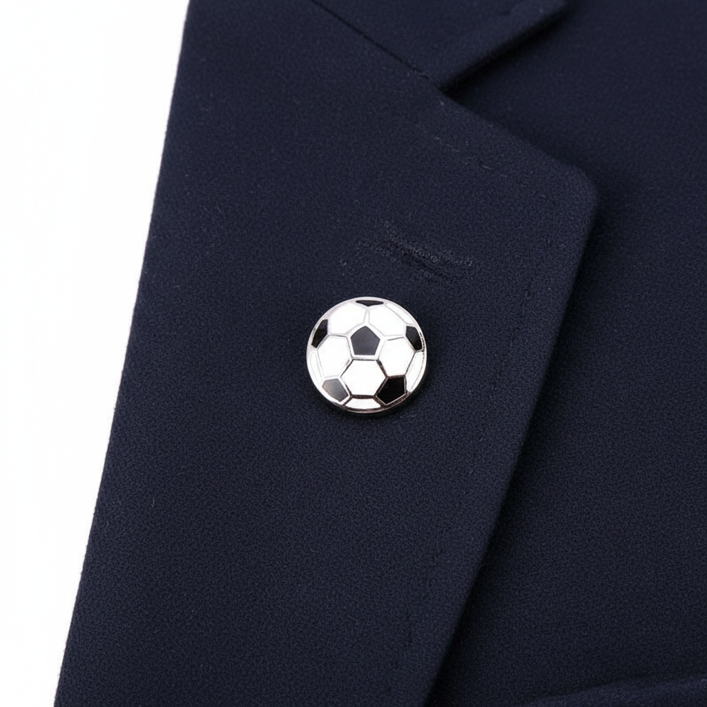 Soccer Ball Lapel Pin