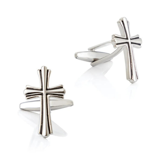 Holy Symbol Christian Cross Cufflinks