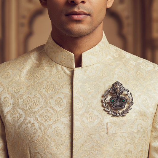 Royal Emblem Lion Brooch