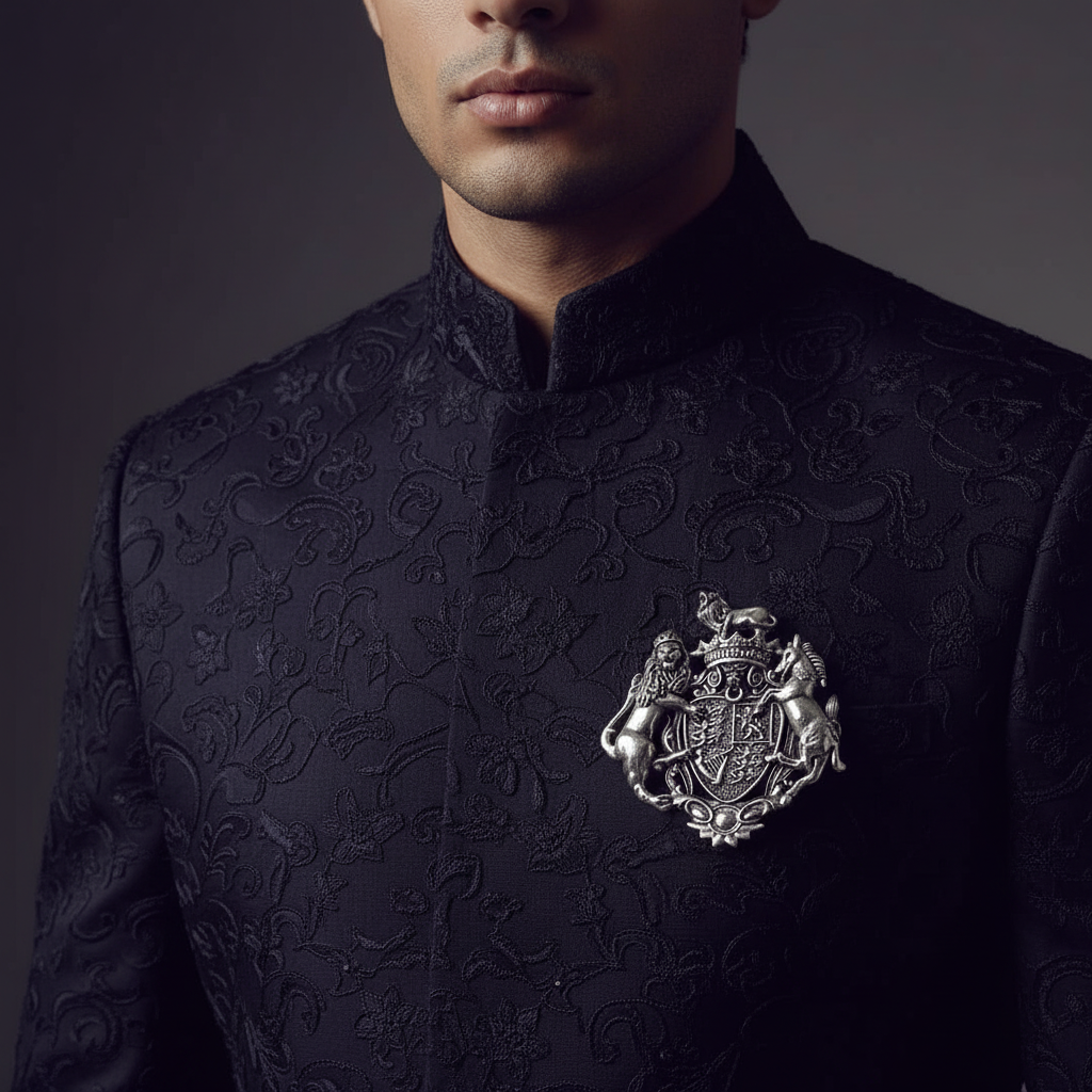 Royal Lion & Unicorn Brooch