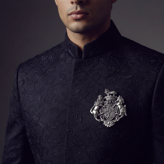 Royal Lion & Unicorn Brooch