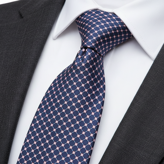 Monaco Links Geometric Elegance Tie